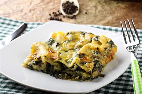 Easy One-Step Spinach Lasagna