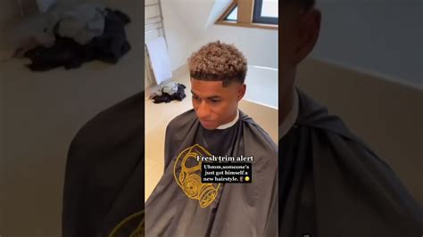 Marcus Rashford’s new haircut 🔥👀 - YouTube