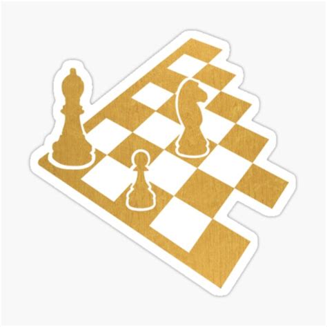 "Chess board" Sticker for Sale by mcbob59200 | Redbubble