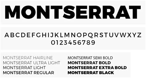 [Paket Lengkap] Download Font Montserrat Bold dan Family