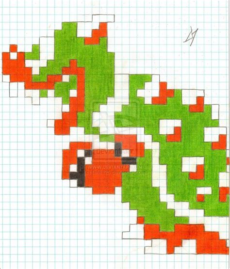 8 Bit Bowser by DA1825 on DeviantArt | 8 bit, Bowser, Pixel art