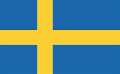 Sweden flag. Official colors and proportions. National Sweden flag ...