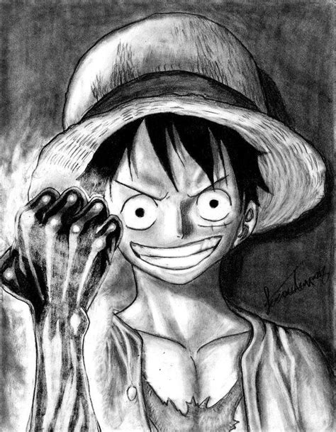 Luffy - One Piece by juannando12 on deviantART | Anime sketch, Sketches ...