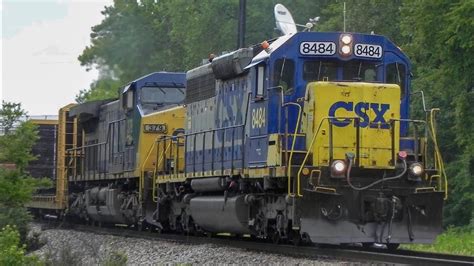 CSX Trains On The C&O/A-line, Ultra Rare YN2 SD40-2, YN2 AC44’s & More ...