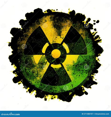 Radiation hazard sign stock illustration. Illustration of industry ...