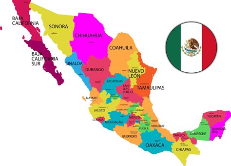 Mapa De Mexico Con Division Politica Estados Archivos Mapa De Mexico ...