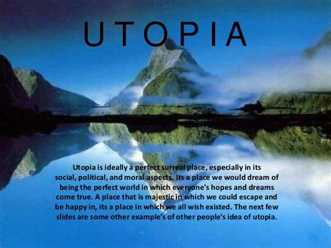 Utopian Quotes. QuotesGram