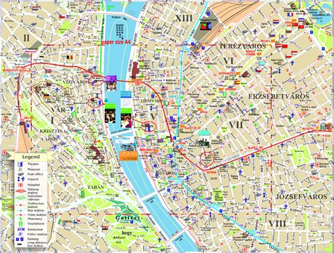 Budapest Map - Detailed City and Metro Maps of Budapest for Download ...