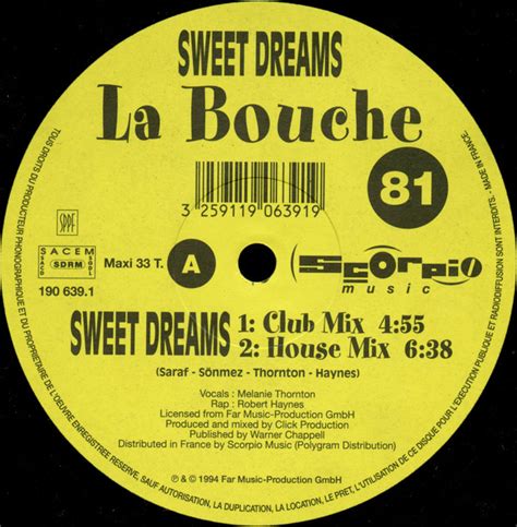 La Bouche – Sweet Dreams (1994, Vinyl) - Discogs