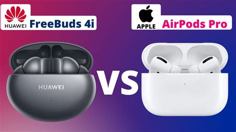 HUAWEI FreeBuds 4i Vs Apple AirPods Pro Comparison | Best Expensive TWS ...