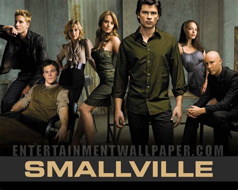 The cast of Smallville - Season 7!! L to R: Justin Hartley (Oliver ...