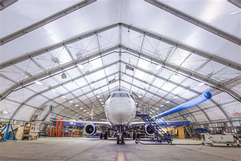 Protect Your Aircraft with Allsite's Fabric Aircraft Hangars