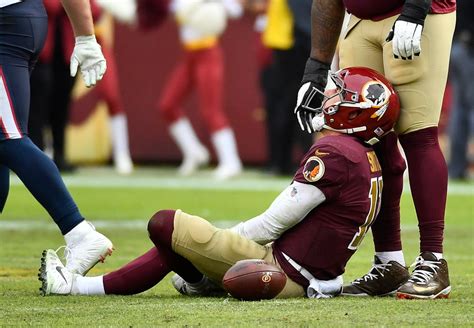 The eerie broken leg coincidence connecting Redskins QBs Alex Smith and ...