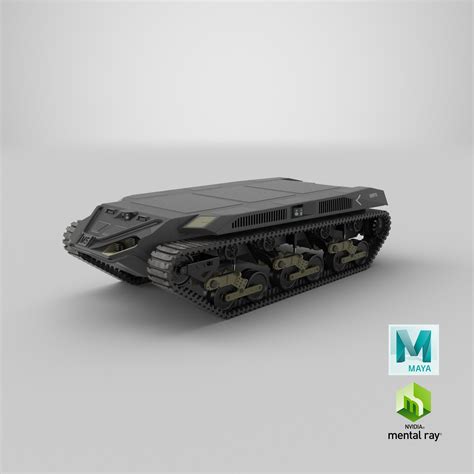 Ripsaw M5 Robotic Combat Vehicle 3D Model $99 - .3ds .blend .c4d .fbx ...