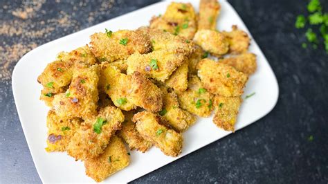 Oven Fried Catfish Nuggets Recipe