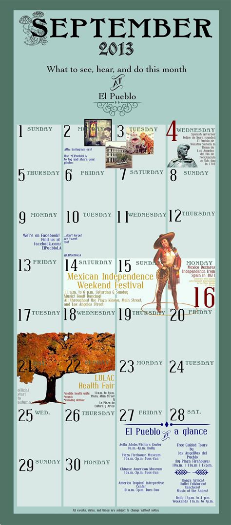 Check out our new and improved September event calendar! | Event ...