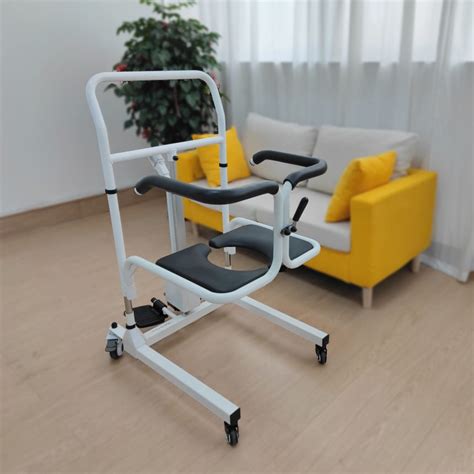 Easy Operation and Flexible Movement of the Patient Lift and Transfer Chair