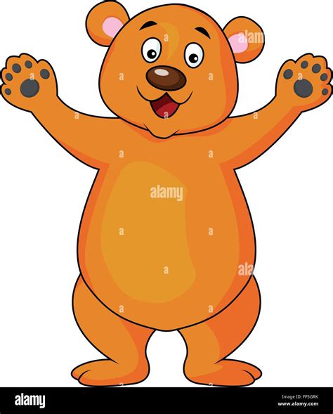 Brown bear cartoon Stock Vector Image & Art - Alamy