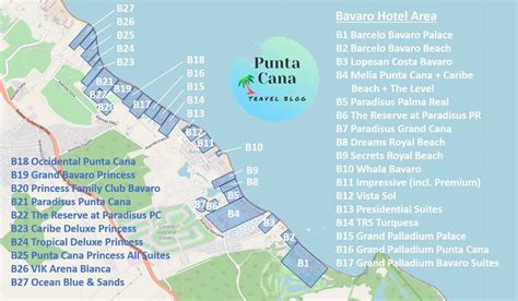 Map Of Punta Cana Resorts 2024 - Reggi Charisse