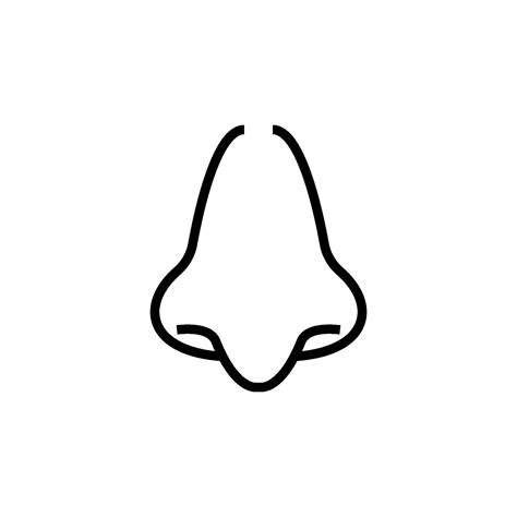 nose icon vector design templates 30771233 Vector Art at Vecteezy