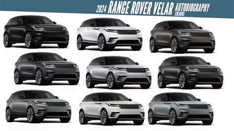 2024 Range Rover Velar Autobiography - All Color Options - Images ...