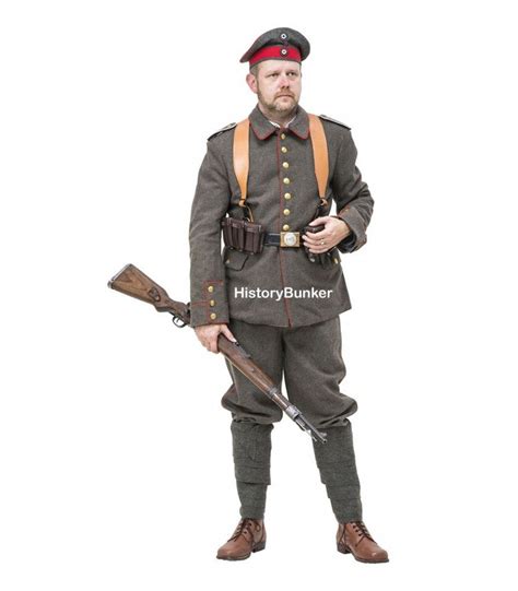 WW1 German army uniform p07/10 package feldmutz | Reproduction WW1 and ...