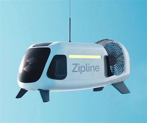 Zipline Silent Delivery Drone