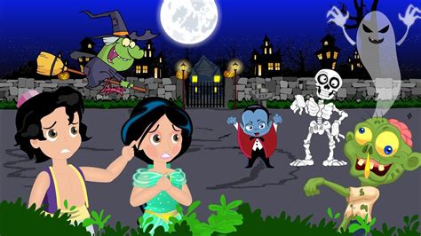 Its Halloween Night | Fun Halloween Kids Cartoon | Kindergarten Nursery ...