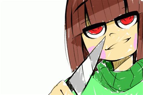 Chara Knife GIF - Chara Knife Undertale - Discover & Share GIFs