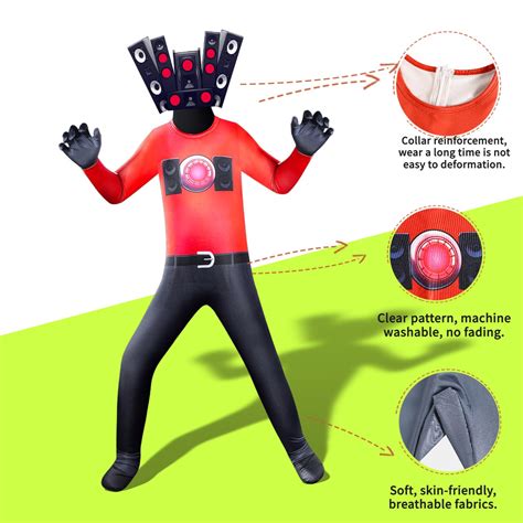 Titan SpeakerMan Costume Skibidi Toilet Costume -Style 2 | Skibidi ...