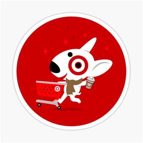 Target Dog Stickers | Redbubble