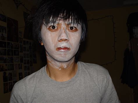 Jono (The Grudge) | Wearing a face mask looking like he is f… | Flickr