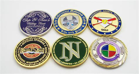 More Custom Challenge Coins - No Minimum - Quality Challenge Coins