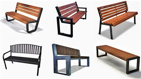 50+ Modern Outdoor Bench |Steel & Wood Design ideas 2021 | Modern bench ...