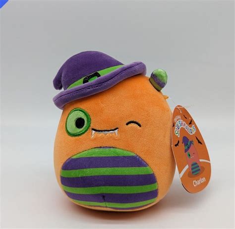 Squishmallow Kellytoy Plush Halloween 2023 Charlton the Wizard 5" Inch ...