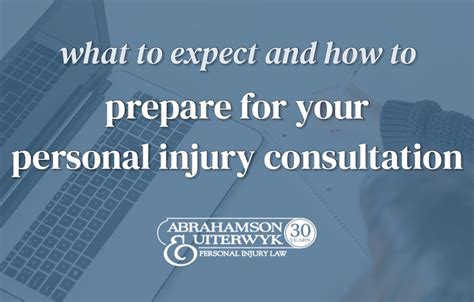 What to Expect and How to Prepare for Your Free Personal Injury ...