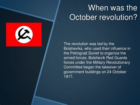 The october revolution