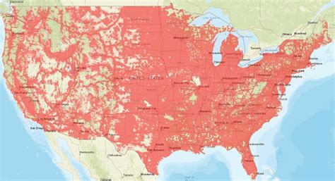 Verizon Coverage Map Washington State - London Top Attractions Map