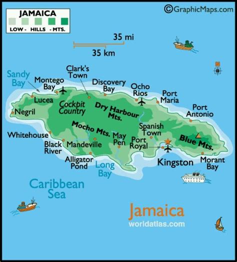 Jamaica | Jamaica map, Jamaica travel, Jamaica