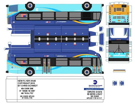 Pin by Keith Blackman on MTA New York City Bus | Paper models, Bus, New ...