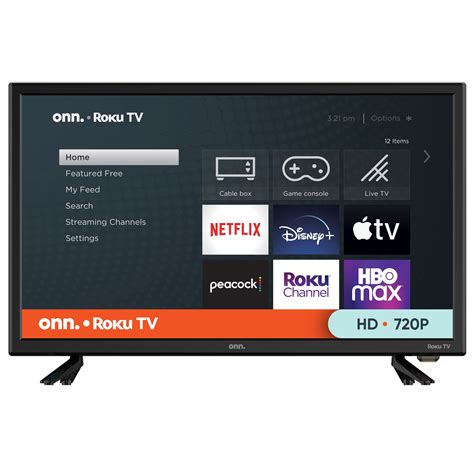 onn. 24" Class 720P HD LED Roku Smart TV (100012590) - Walmart.com ...