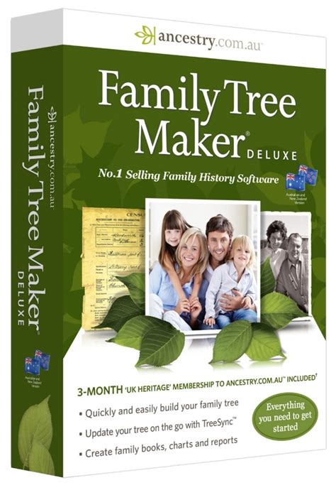 Family Tree Maker Deluxe | | Buy Now | at Mighty Ape NZ