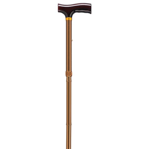 Lightweight Adjustable Folding Cane with T Handle