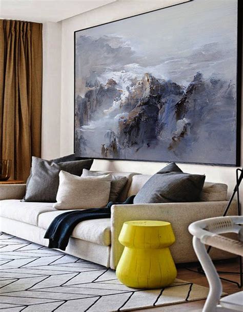 Extra Large Wall Art Abstract Painting Contemporary Art Etsy - Riset