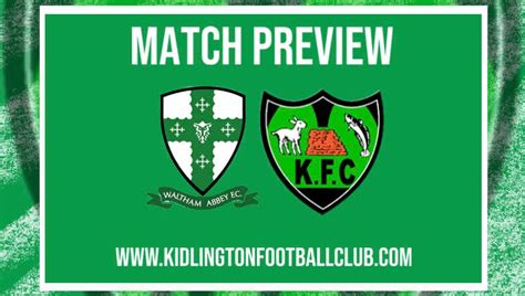 Waltham Abbey v Kidlington FC - Match Preview