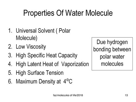 1.0 MOLECULES OF LIFE BY : MDM. NURFAZLINI ISMAIL (MDM FAZ) - ppt download