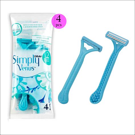 Gillette Simply Venus 2 Women’s Disposable Razors (4 razors) – Beauty ...