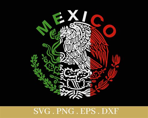 Mexico Coat Of Arms SVG, Mexico SVG, Mexico Flag Eagle SVG,, 53% OFF