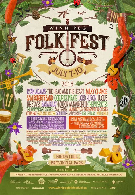 Winnipeg Folk Festival releases lineup for 2016 event | CBC News