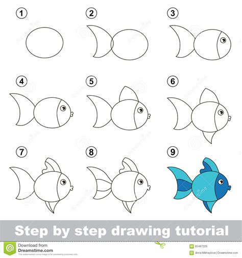 Koi Fish Drawing Tutorial at PaintingValley.com | Explore collection of ...